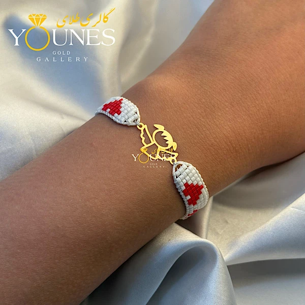 دستبند میوکی فرشته طلا